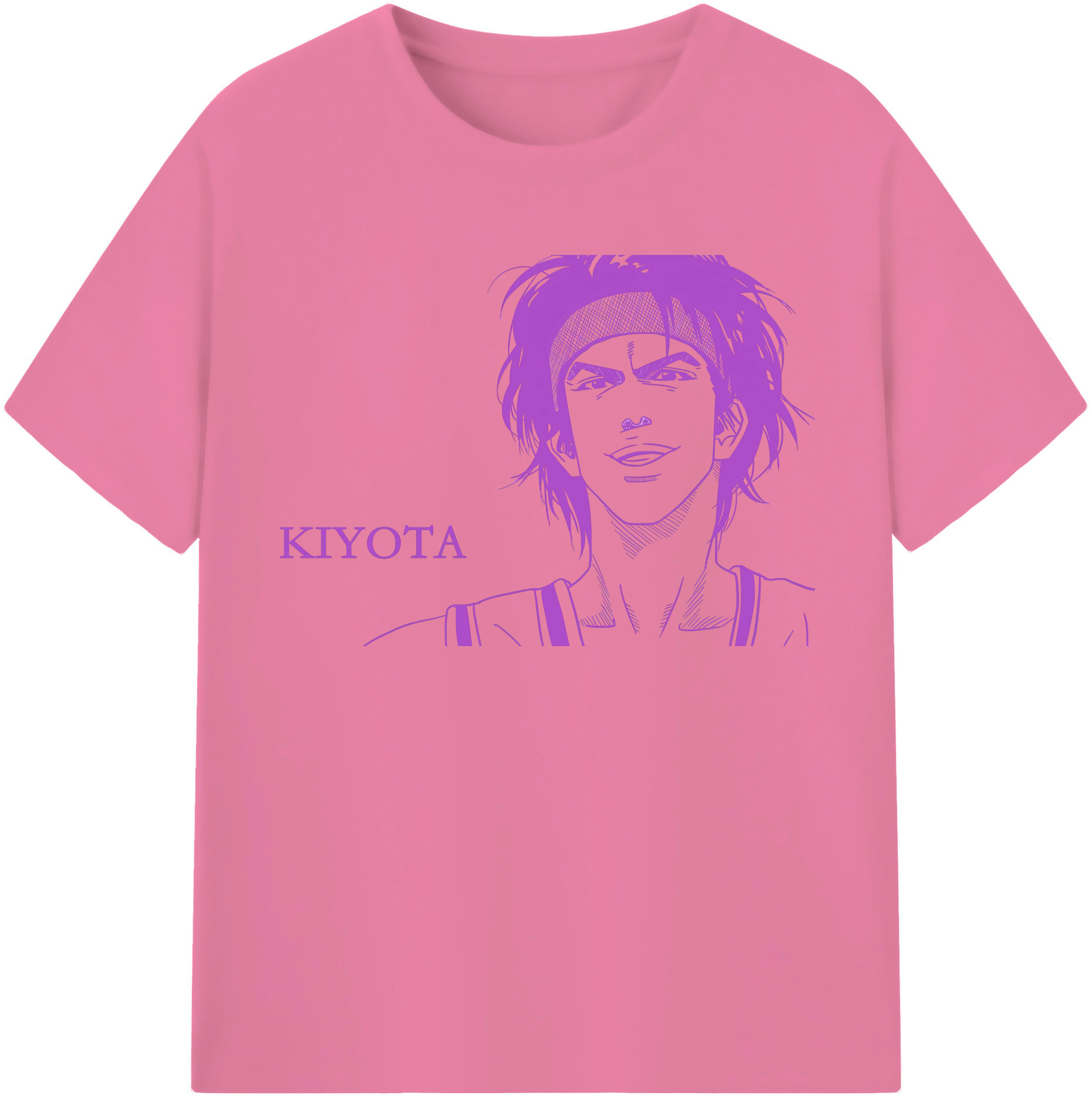 SLAM DUNK／スラムダンク 綿100％半袖Tシャツ（フロントプリント）